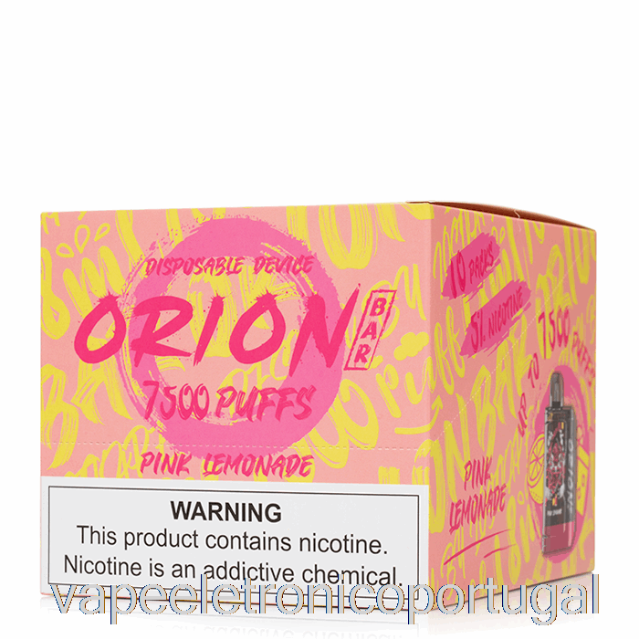 Vape Eletrônico [pacote Com 10] Vape Perdido Orion Bar 7500 Descartável